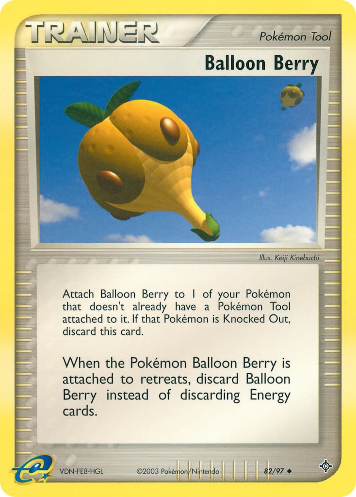 EX Dragon Balloon Berry #82/97